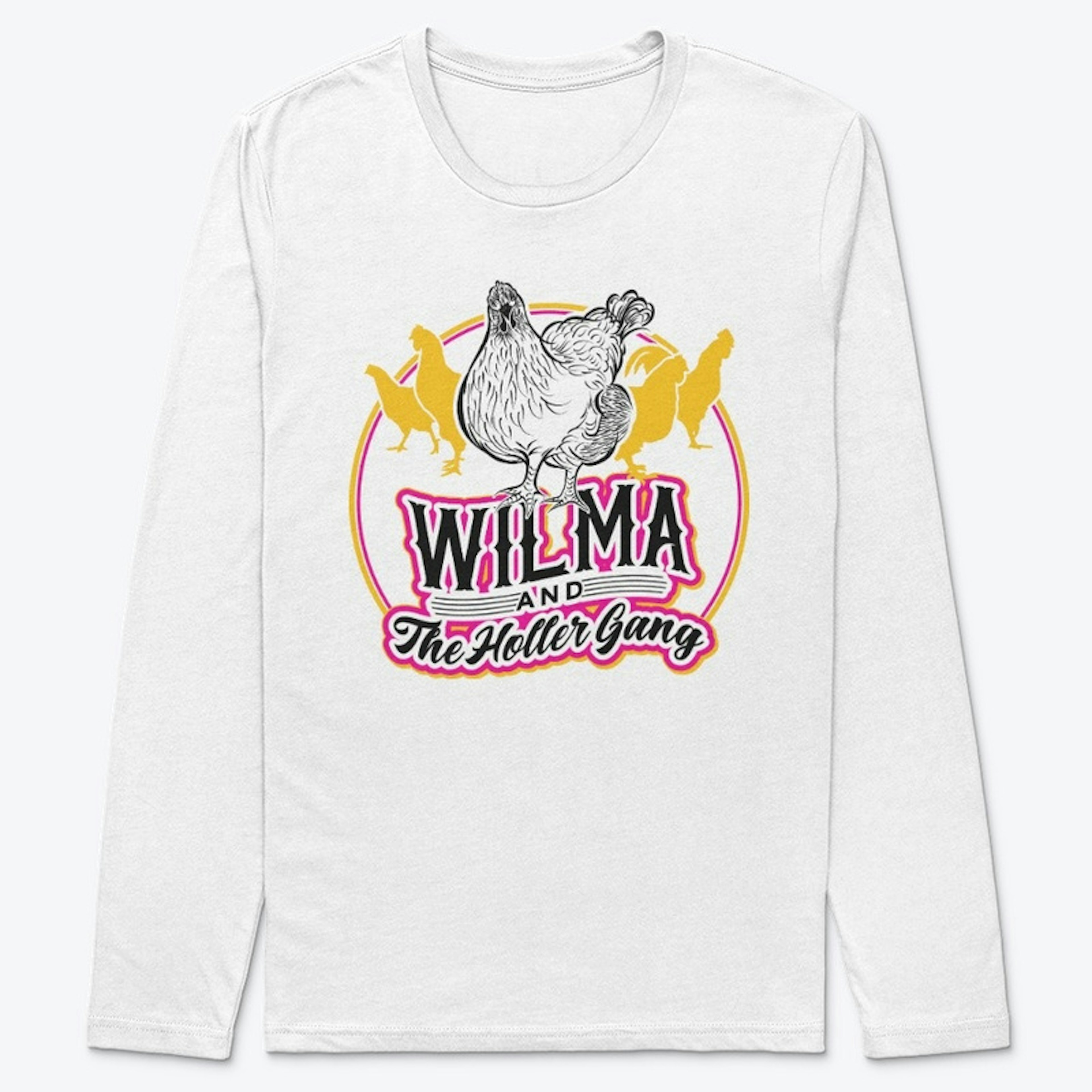 Chickens Rock Wilma Classic Logo
