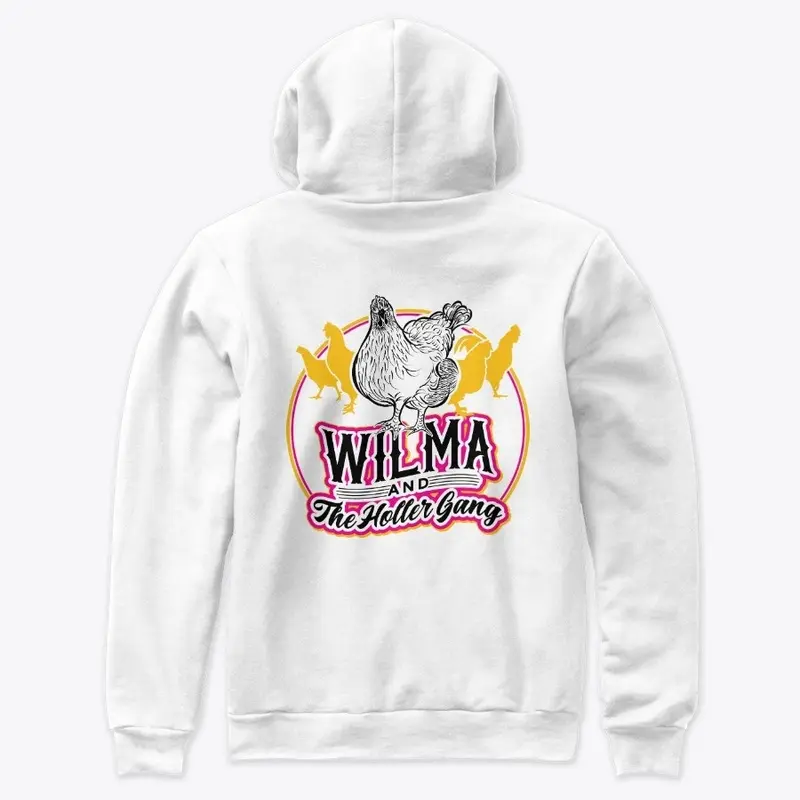 Chickens Rock Wilma Classic Logo Yellow