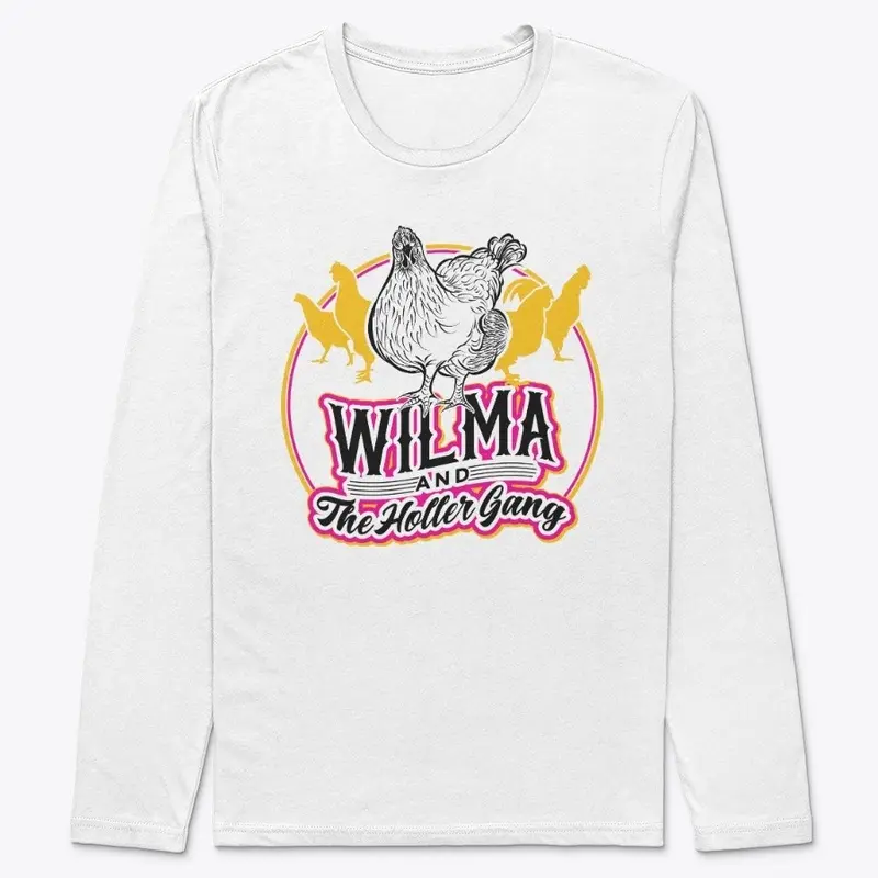 Chickens Rock Wilma Classic Logo